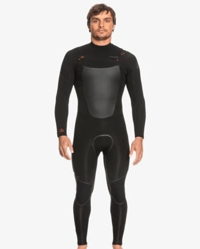 Quiksilver 5/4/3 Marathon Sessions.  Mens Chest Zip Winter Wetsuit.