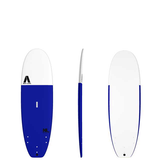 6'0 NEXT LEVEL Soft Surfboard Blue