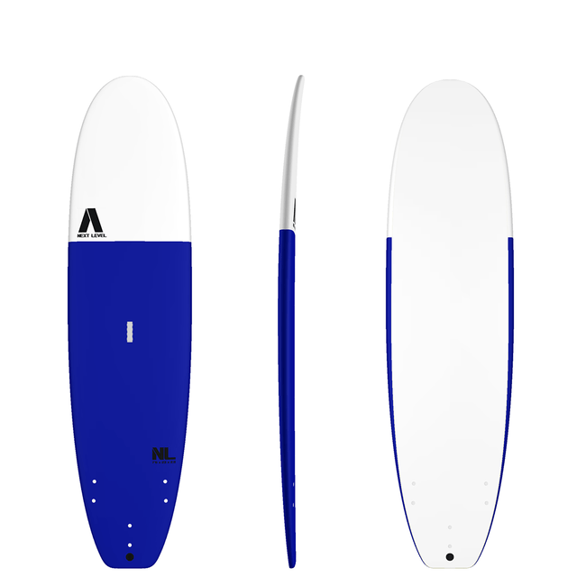 7'6 NEXT LEVEL Soft Surfboard Blue