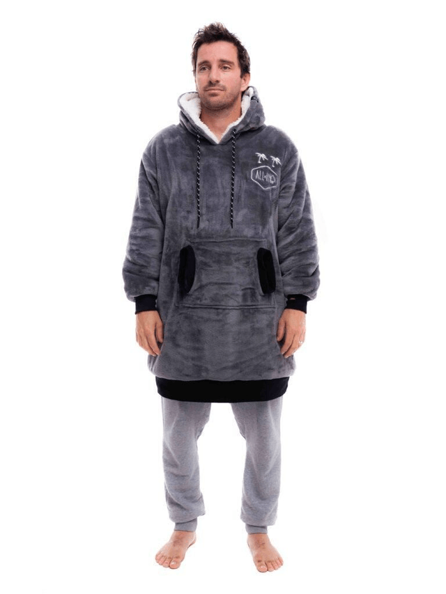 All In Poncho Plaid 100% Recycled Polyester Super Soft 