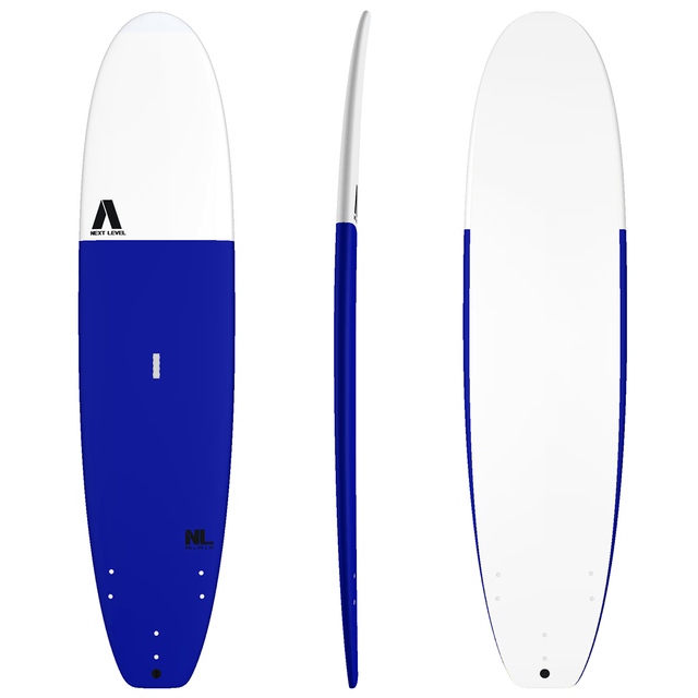8'6 NEXT LEVEL Soft Surfboard Blue