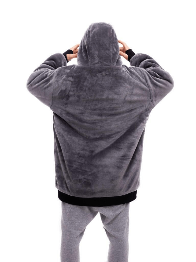All In Poncho Plaid 100% Recycled Polyester Super Soft 