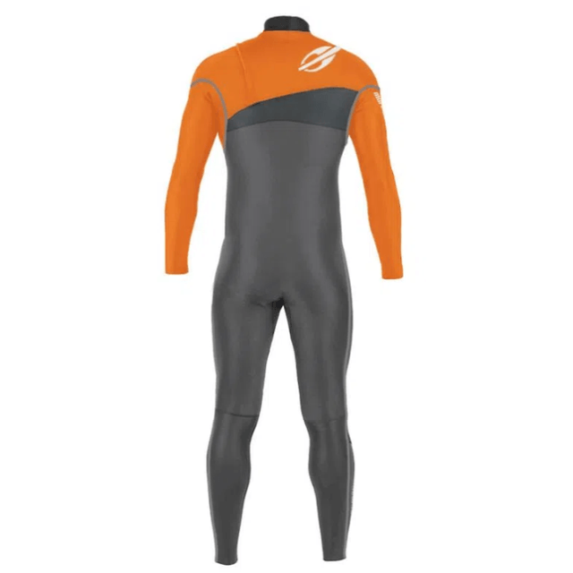 Mormaii 3/2mm Flexxa Pro Chest Zip Orange Grey