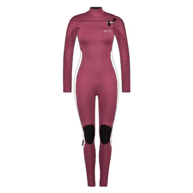 Wallien 3/2mm Pro Chest Zip Ruby