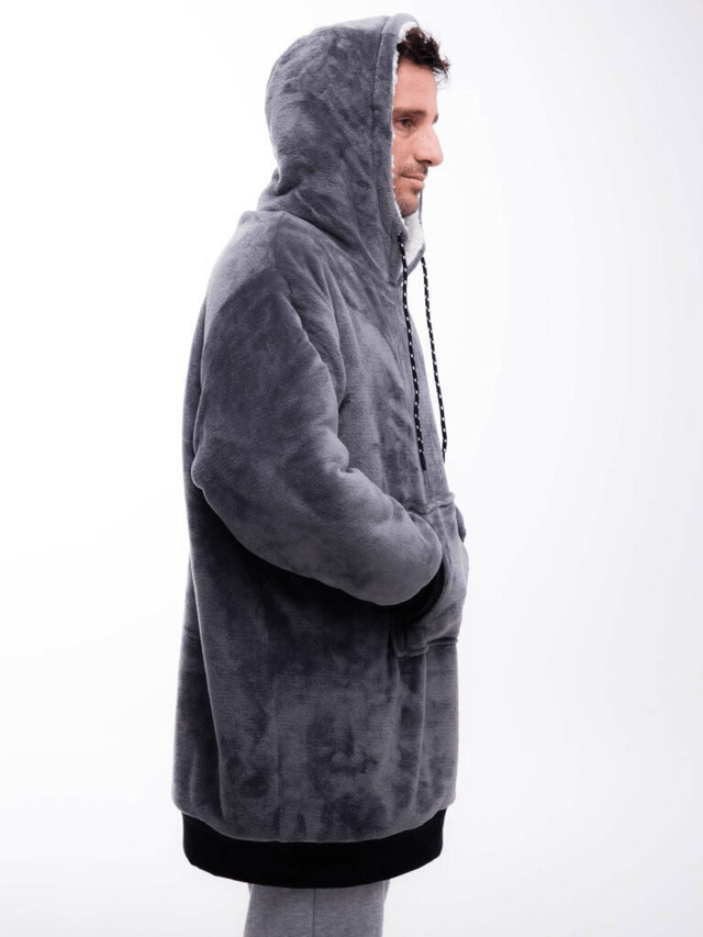 All In Poncho Plaid 100% Recycled Polyester Super Soft 