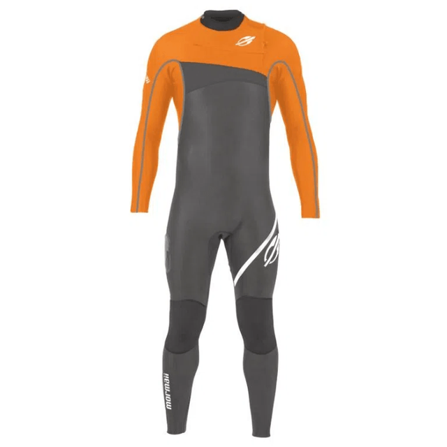 Mormaii 3/2mm Flexxa Pro Chest Zip Orange Grey