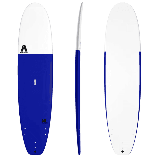 8&#039;6 NEXT LEVEL Soft Surfboard Blue