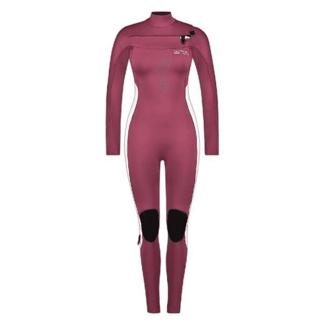 Wallien 3/2mm Pro Chest Zip Ruby